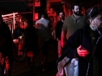 Pedestrians walk in the dark on Hayes Street after a major power outage in San Francisco on Saturday, Dec. 20, 2025. (Yalonda M. James/San Francisco Chronicle via AP) Pedestrians walk in the dark on Hayes Street after a major power outage in San Francisco on Saturday, Dec. 20, 2025. (Yalonda M. James/San Francisco Chronicle via AP)
