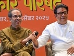 The announcement was made at a hotel in Worli by Shiv Sena (UBT) chief Uddhav Thackeray and Maharashtra Navnirman Sena (MNS) chief Raj Thackeray (Raju Shinde/HT Photo) The announcement was made at a hotel in Worli by Shiv Sena (UBT) chief Uddhav Thackeray and Maharashtra Navnirman Sena (MNS) chief Raj Thackeray (Raju Shinde/HT Photo)