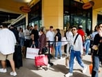 Shoppers were busy on Black Friday in Sunrise, Fla.