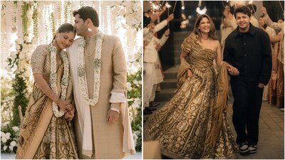 Kasturi Wagh ties the knot with Vineet Hingorani in an intimate ceremony. (Instagram/@vogueindia) Kasturi Wagh ties the knot with Vineet Hingorani in an intimate ceremony. (Instagram/@vogueindia)