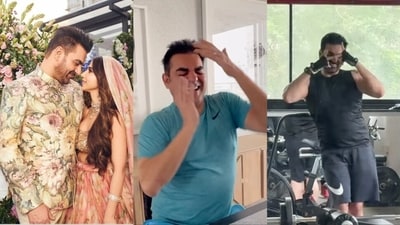 Sshura Khan shared fun clips of Arbaaz Khan on their wedding anniversary. Sshura Khan shared fun clips of Arbaaz Khan on their wedding anniversary.