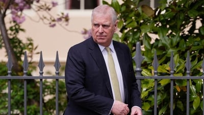 FILE PHOTO: Andrew Mountbatten-Windsor is under scrutiny for his association with Jeffrey Epstein (via REUTERS)