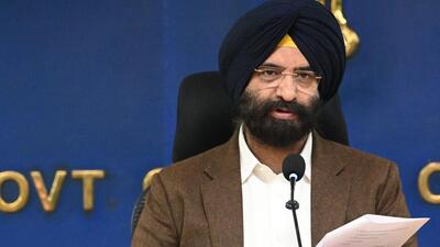 Delhi environment minister Manjinder Singh Sirsa said that this year, the government will ensure that 100% utilisation of NCAP funds is carried out. (RAJ K RAJ /HT PHOTO) Delhi environment minister Manjinder Singh Sirsa said that this year, the government will ensure that 100% utilisation of NCAP funds is carried out. (RAJ K RAJ /HT PHOTO)