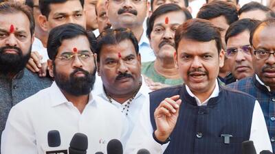 Eknath Shinde and Devendra Fadnavis (PTI) Eknath Shinde and Devendra Fadnavis (PTI)