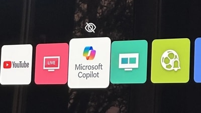 The image of Microsoft Copilot appearing on LG TVs, shared by a user on Reddit The image of Microsoft Copilot appearing on LG TVs, shared by a user on Reddit