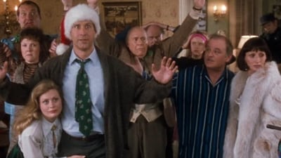 National Lampoon's Christmas Vacation (1989): With the holidays approaching, Clark Griswold wants to have a perfect family Christmas. He tells his wife and children to ensure things are in line, including the tree and house decorations. However, everything goes awry when his cousin and his family show up unplanned and start living in their camper on the Griswold property, and his employers renege on the holiday bonus he needs (IMDb) National Lampoon's Christmas Vacation (1989): With the holidays approaching, Clark Griswold wants to have a perfect family Christmas. He tells his wife and children to ensure things are in line, including the tree and house decorations. However, everything goes awry when his cousin and his family show up unplanned and start living in their camper on the Griswold property, and his employers renege on the holiday bonus he needs (IMDb)