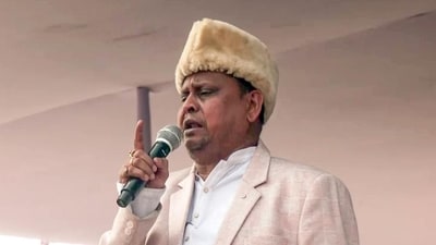 Suspended TMC MLA Humayun Kabir. (ANI) (HT_PRINT) Suspended TMC MLA Humayun Kabir. (ANI) (HT_PRINT)