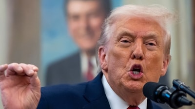 US President Donald Trump. (AP) US President Donald Trump. (AP)