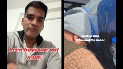 Abhiishek said the incident left him shocked and scared. (Instagram/@ram0la___) Abhiishek said the incident left him shocked and scared. (Instagram/@ram0la___)