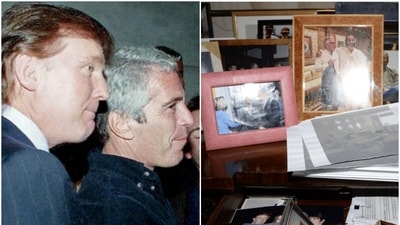 US President Donald Trump and Jeffrey Epstein (L), and a fresh batch of files linked to the sex offender released on Tuesday (R). US President Donald Trump and Jeffrey Epstein (L), and a fresh batch of files linked to the sex offender released on Tuesday (R).