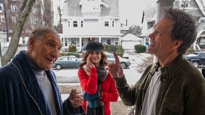 Judd Hirsch, Kyra Sedgwick and Kevin Bacon. Judd Hirsch, Kyra Sedgwick and Kevin Bacon.