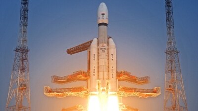 The BlueBird Block-2 Mission - onboard the LVM3 launch vehicle - took off from the second launchpad in Andhra Pradesh's Sriharikota at 8:55 am on Wednesday. (ISRO) The BlueBird Block-2 Mission - onboard the LVM3 launch vehicle - took off from the second launchpad in Andhra Pradesh's Sriharikota at 8:55 am on Wednesday. (ISRO)