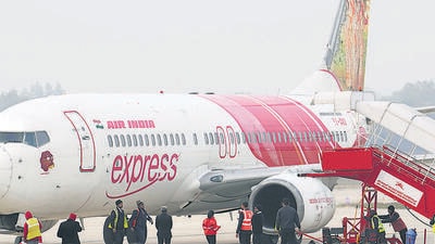 the passenger was assaulted by an off-duty Air India Express pilot. (PTI) the passenger was assaulted by an off-duty Air India Express pilot. (PTI)