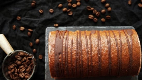 Filter Coffee Log For Christmas (Freepik)