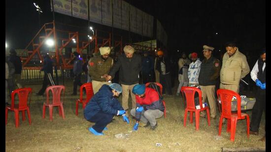 The venue was hosting a local kabaddi cup, and the murder was executed in front of hundreds of spectators (HT Photo)