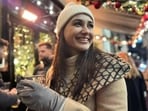 Nikita Dutta is currently enjoying Christmas and New Year's festivities in London.