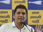 Bharadwaj, in a post on X, said that they were trying to raise the issue of air pollution through the skit (PTI) Bharadwaj, in a post on X, said that they were trying to raise the issue of air pollution through the skit (PTI)