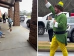 A dad’s hilarious Christmas surprise for his daughter. 