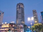 Mumbai, India - Nov. 9, 2024: A view of the Palais Royale is an under-construction supertall residential skyscraper in Worli in Mumbai, India, on Saturday, November 9, 2024. (Photo by Satish Bate/ Hindustan Times) (Hindustan Times)