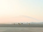 The new international airport in Navi Mumbai will manage 0.5 million tonnes of cargo and 20 million passengers annually, with flights from IndiGo, Akasa Air, and others. The new international airport in Navi Mumbai will manage 0.5 million tonnes of cargo and 20 million passengers annually, with flights from IndiGo, Akasa Air, and others.