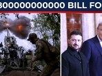 Zelensky's $800000000000 stunner amid West's Ukraine funding spat Zelensky's $800000000000 stunner amid West's Ukraine funding spat