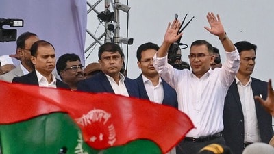 তারেক ঢাকায় পা রাখতেই বাংলাদেশের রাজনীতিতে নয়া সমীকরণ? আজই দলবদল কোন নেতার? (Photo by MUNIR UZ ZAMAN / AFP) (AFP) তারেক ঢাকায় পা রাখতেই বাংলাদেশের রাজনীতিতে নয়া সমীকরণ? আজই দলবদল কোন নেতার? (Photo by MUNIR UZ ZAMAN / AFP) (AFP)
