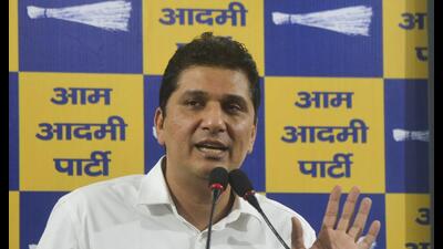 Bharadwaj, in a post on X, said that they were trying to raise the issue of air pollution through the skit (PTI) Bharadwaj, in a post on X, said that they were trying to raise the issue of air pollution through the skit (PTI)