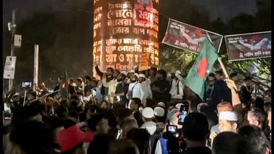 Despite Yunus enjoying the goodwill of many western capitals, the widespread anarchy and chaos witnessed during protests across Bangladesh over the killing of radical leader Sharif Osman Hadi exposed the interim government’s inability to govern. (PTI) Despite Yunus enjoying the goodwill of many western capitals, the widespread anarchy and chaos witnessed during protests across Bangladesh over the killing of radical leader Sharif Osman Hadi exposed the interim government’s inability to govern. (PTI)