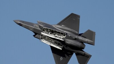 A US F35 fighter jet performs during the opening day of the Dubai Air Show, United Arab Emirates. (File photo) (AP) A US F35 fighter jet performs during the opening day of the Dubai Air Show, United Arab Emirates. (File photo) (AP)