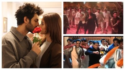 In his recent film, Kartik Aryan has danced to a song made famous by Salman Khan: Saajanji Ghar Aaye from Kuch Kuch Hota Hai. In his recent film, Kartik Aryan has danced to a song made famous by Salman Khan: Saajanji Ghar Aaye from Kuch Kuch Hota Hai.