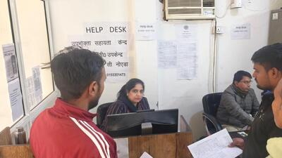 Officials said that only six of the pending complaints have crossed the prescribed resolution timeline, indicating improved response efficiency. (HT Photo) Officials said that only six of the pending complaints have crossed the prescribed resolution timeline, indicating improved response efficiency. (HT Photo)