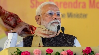 At around 2.30 pm, the Prime Minister will inaugurate Rashtra Prerna Sthal and also address a public gathering on the occasion. (PTI) At around 2.30 pm, the Prime Minister will inaugurate Rashtra Prerna Sthal and also address a public gathering on the occasion. (PTI)