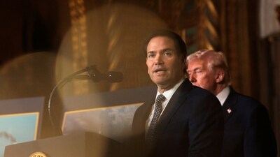 U.S. Secretary of State Marco Rubio reiterated President Donald Trump’s desire for peace in a call with Cambodian Prime Minister Hun Manet (REUTERS)