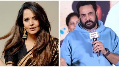 Anasuya Bharadwaj hit back at the trolls after she slammed Sivaji. Anasuya Bharadwaj hit back at the trolls after she slammed Sivaji.