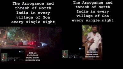 The incident reportedly occurred at 4 am on December 23 in the Marna Siolim residential area. (Instagram/@tokerjoker7)