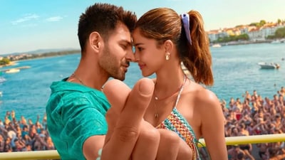 Ananya Panday and Kartik Aryan in Tu Meri Main Tera Main Tera Tu Meri Ananya Panday and Kartik Aryan in Tu Meri Main Tera Main Tera Tu Meri