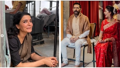 Samantha Ruth Prabhu shared a pic with Raj Nidimoru from her wedding day. Samantha Ruth Prabhu shared a pic with Raj Nidimoru from her wedding day.