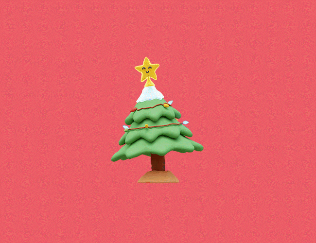 Dancing Christmas tree. (Pinterest) Dancing Christmas tree. (Pinterest)