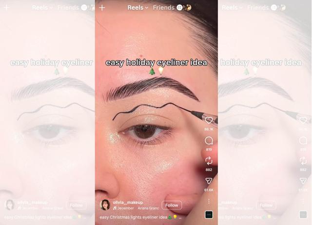 A good hook draws immediate attention. (INSTAGRAM/@OLIVIA_MAKEUP) A good hook draws immediate attention. (INSTAGRAM/@OLIVIA_MAKEUP)