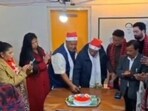 A pre-Christmas celebration at the Meghalaya BJP office on December 22 (X/BJP4Meghalaya) A pre-Christmas celebration at the Meghalaya BJP office on December 22 (X/BJP4Meghalaya)