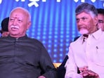 Andhra Pradesh chief minister N Chandrababu Naidu spoke about India’s contributions. (Sourced)