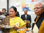 Union minister Manohar Lal Khattar and Delhi CM Rekha Gupta inaugurated the canteen. Union minister Manohar Lal Khattar and Delhi CM Rekha Gupta inaugurated the canteen.