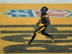DK Metcalf was involved in a sideline altercation with a Lions fan during the Pittsburgh Steelers’ 29-24 road win over the Detroit Lions at Ford Field. DK Metcalf was involved in a sideline altercation with a Lions fan during the Pittsburgh Steelers’ 29-24 road win over the Detroit Lions at Ford Field.