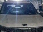 The ACP said he was allegedly using a Kia Seltos car, with a fake registration number plate, during the incident (HT Photos)