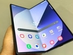 The upcoming foldable iPhone is set to feature a smaller outer screen.(Representation image)