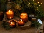 Scented candles look aesthetic with the warm glow of the flame.