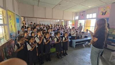 A government school in Mizoram. (HT Photo)