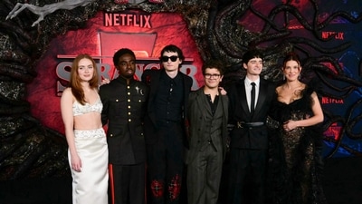 Stranger Things has released episodes five to seven, with the series finale airing on December 31. (Photo by Frederic J. Brown / AFP) (AFP) Stranger Things has released episodes five to seven, with the series finale airing on December 31. (Photo by Frederic J. Brown / AFP) (AFP)