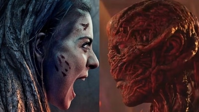 Kajol 'facing off Vecna' in a meme that went viral after Stranger Things 5 Volume 2 release. Kajol 'facing off Vecna' in a meme that went viral after Stranger Things 5 Volume 2 release.