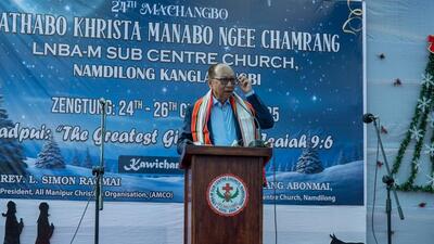 Khemchand said people from both Meitei and Kuki communities have been suffering for the last two years as they couldn’t enter each other’s areas Khemchand said people from both Meitei and Kuki communities have been suffering for the last two years as they couldn’t enter each other’s areas